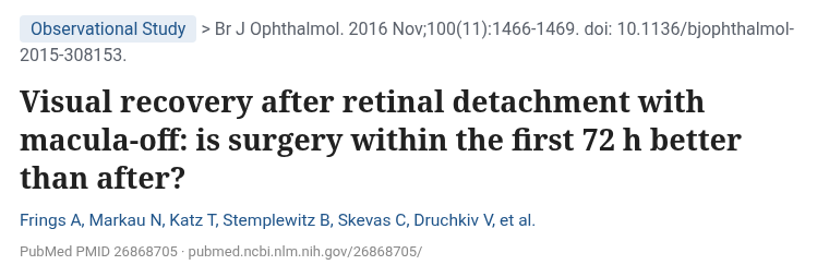 출처: Frings A 외, Br J Ophthalmol 2016 · doi:10.1136/bjophthalmol-2015-308153. PubMed 공개 서지 정보로 화면 형식을 다시 만든 것