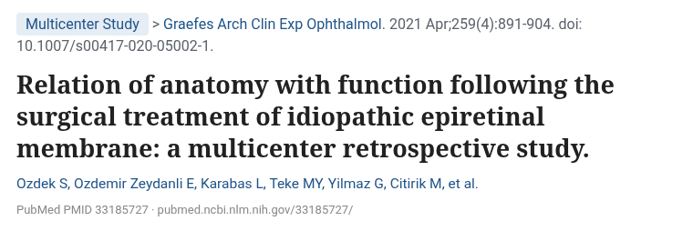 출처: Ozdek S 외, Graefes Arch Clin Exp Ophthalmol 2021 · doi:10.1007/s00417-020-05002-1